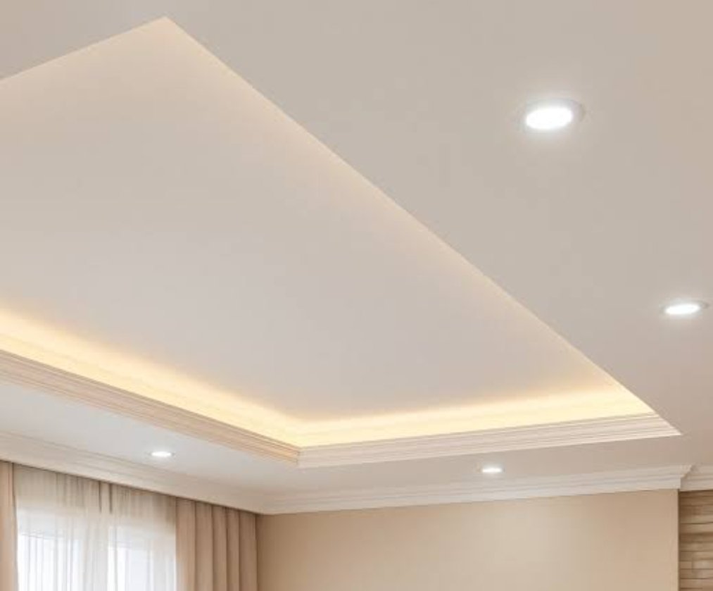 Forro de gesso em residências: características, aplicação e cuidados na execução